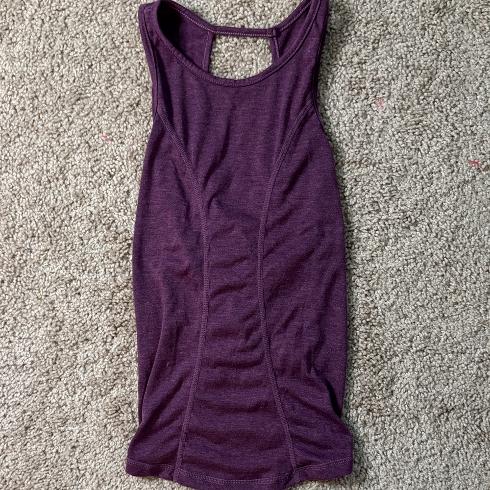 SHEIN Deep Purple Tank Top